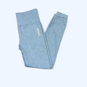 Gymshark Blue Leggings Athletic Fit